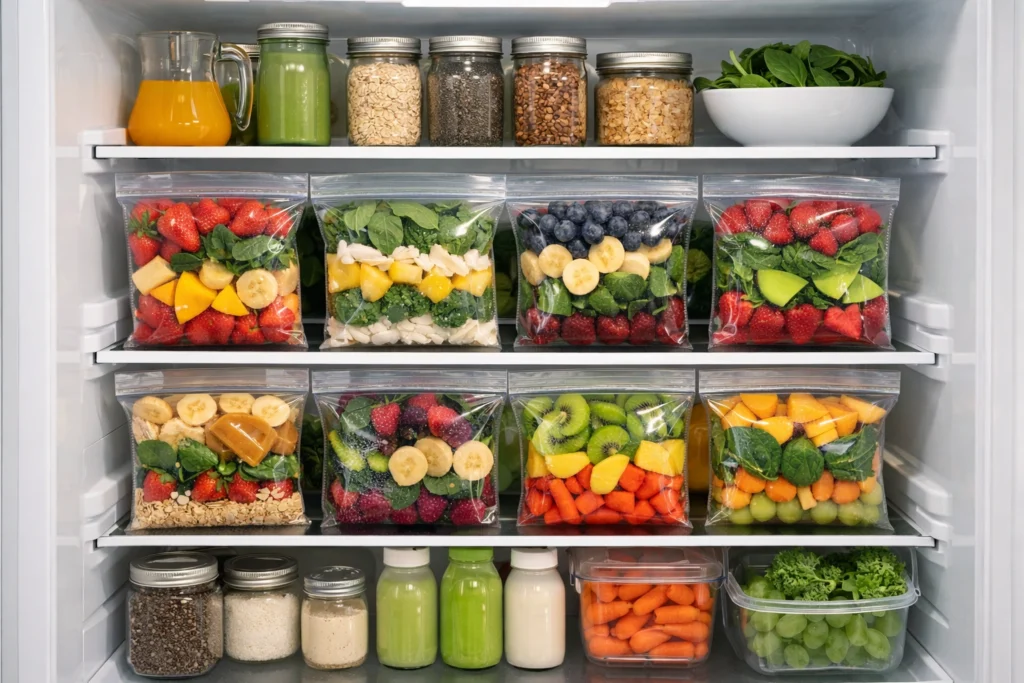 How to Store and Prep Healthy Smoothie Recipes in Advance