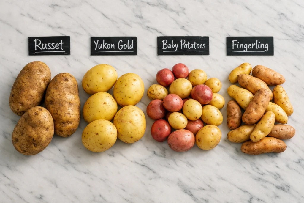 Best Potatoes to Use for Butter Parmesan Roasted Potatoes