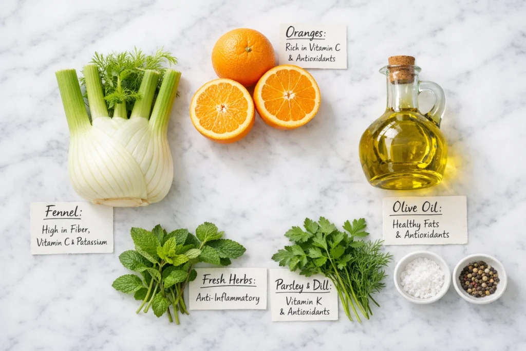 2: The Health Benefits of Making This Mediterranean Orange Fennel Salad