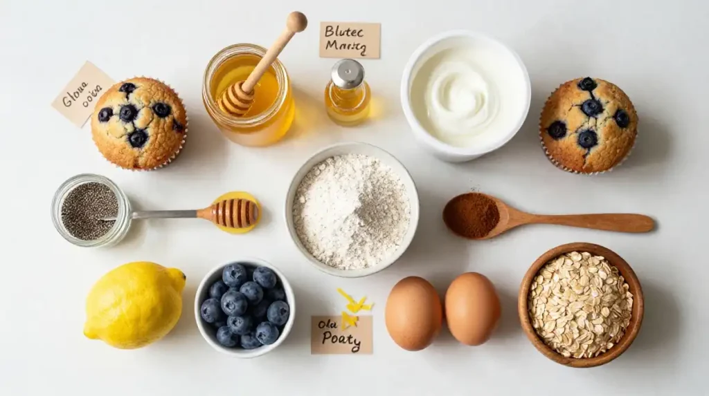 The Key Ingredients That Make These Blueberry Muffins Genuinely Healthy