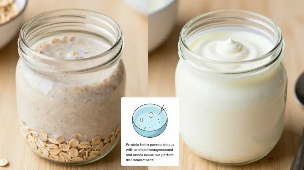 The Science Behind Why Greek Yogurt Makes Overnight Oats Incredibly Creamy