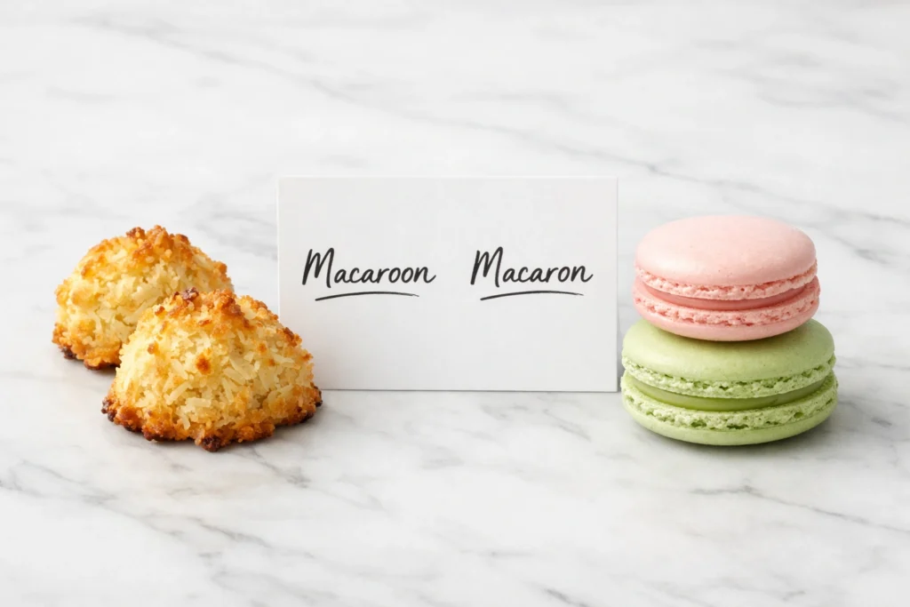 What Is the Difference Between a Macaroon and a Macaron?