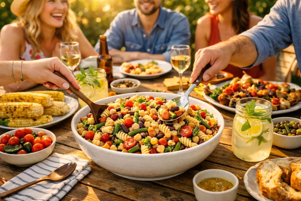 Why Everyone Loves 3 Bean Pasta Salad
