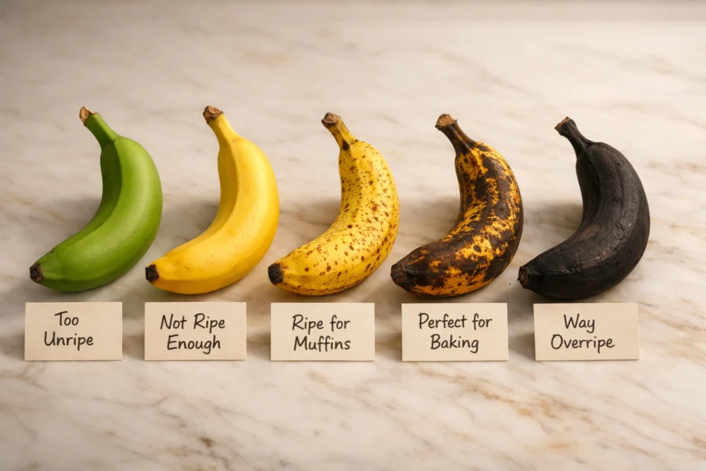 Best Bananas to Use for Moist and Naturally Sweet Muffins