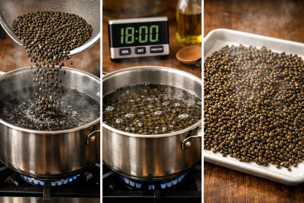 How to Cook Lentils Perfectly for a Chopped Lentil Salad Every Time