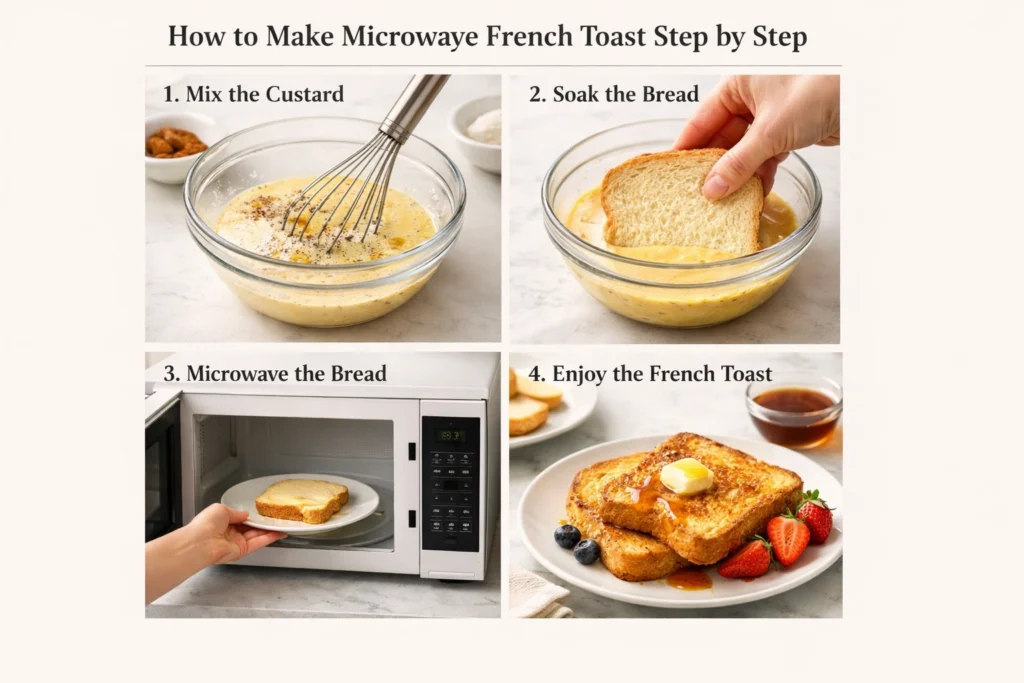How to Make Microwave French Toast Step by Step the Right Way