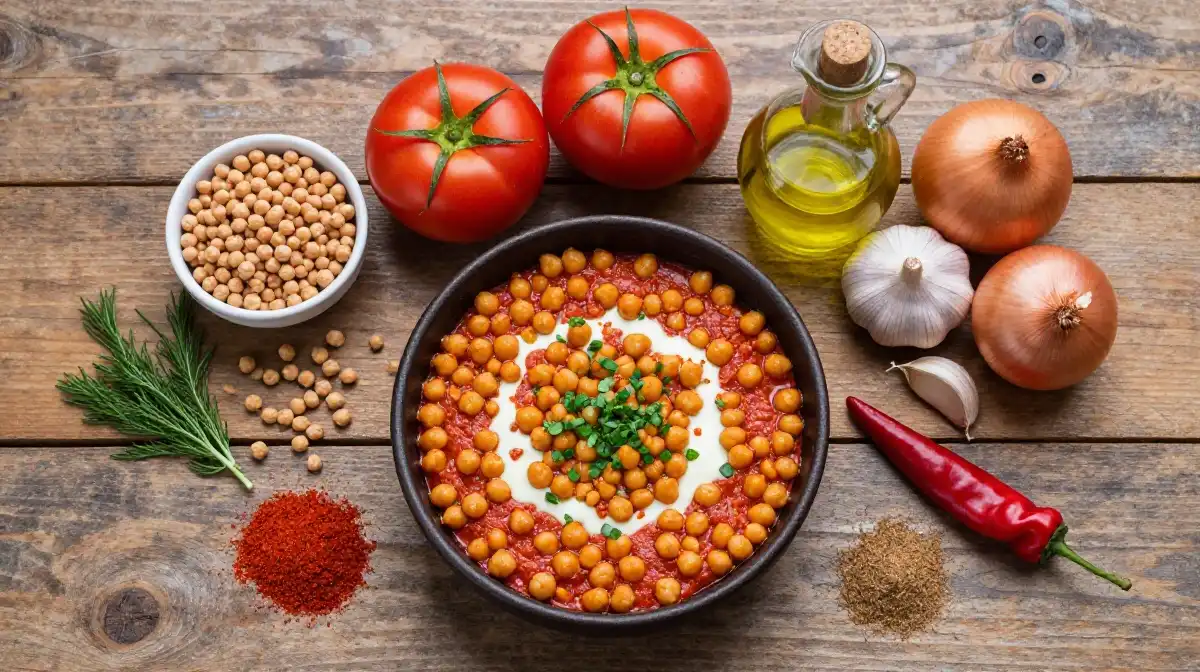 The Essential Ingredients That Make an Authentic Chickpea Shakshuka