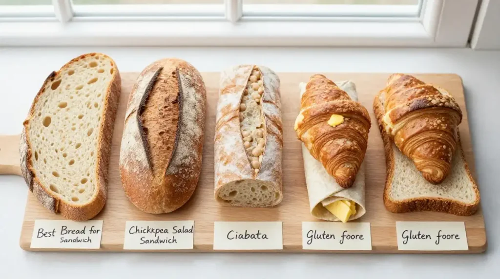 Best Bread for Chickpea Salad Sandwich That Holds Every Bite Together