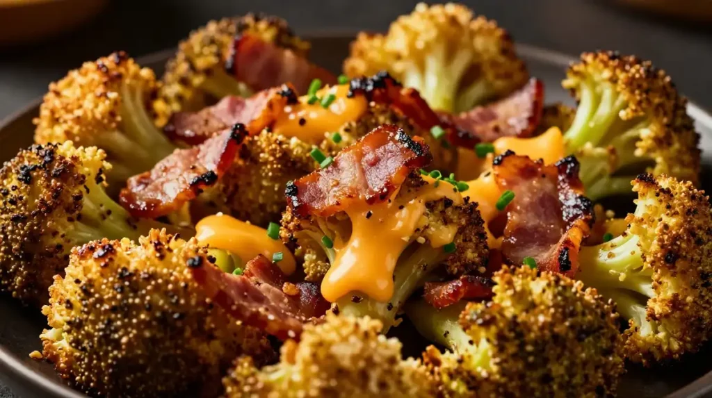 5. Roasted Broccoli Salad With Bacon and Cheese for the Ultimate Savory Experience