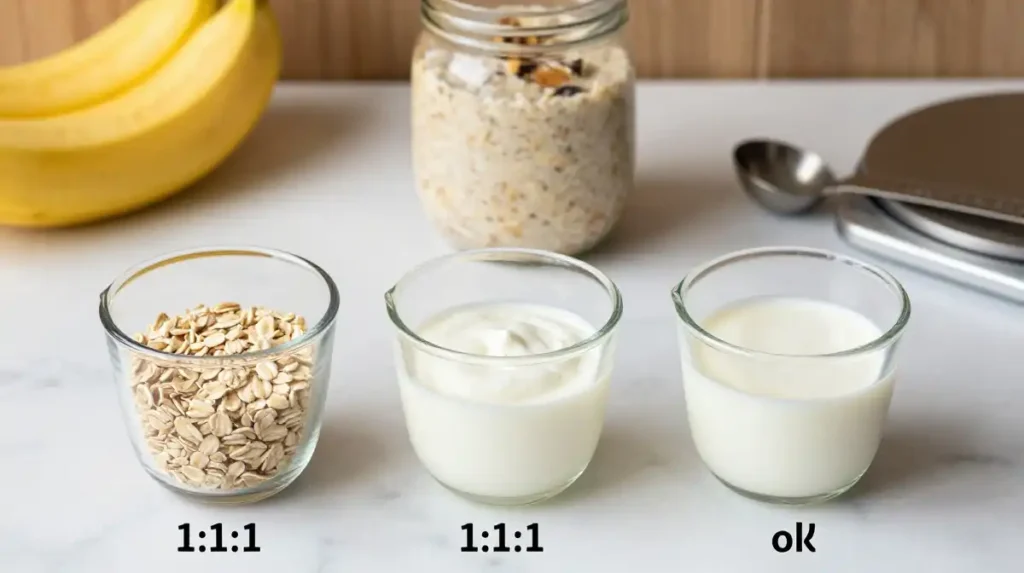 Best Milk and Liquid Ratios for Perfect Banana Overnight Oats Every Time