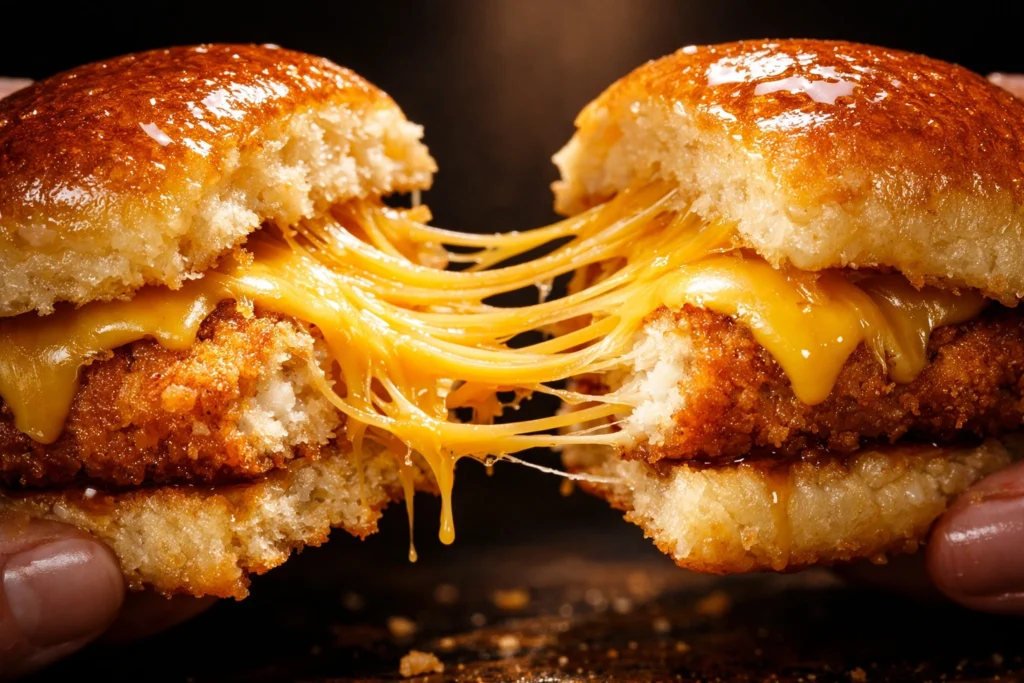 6. Cheesy Chicken Nugget Sliders Hawaiian Rolls Recipe the Whole Family Goes Crazy For