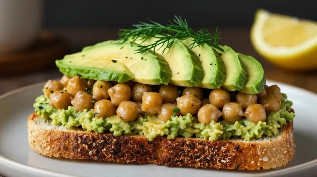 Chickpea Salad Sandwich With Avocado That Feels Gourmet and Fresh