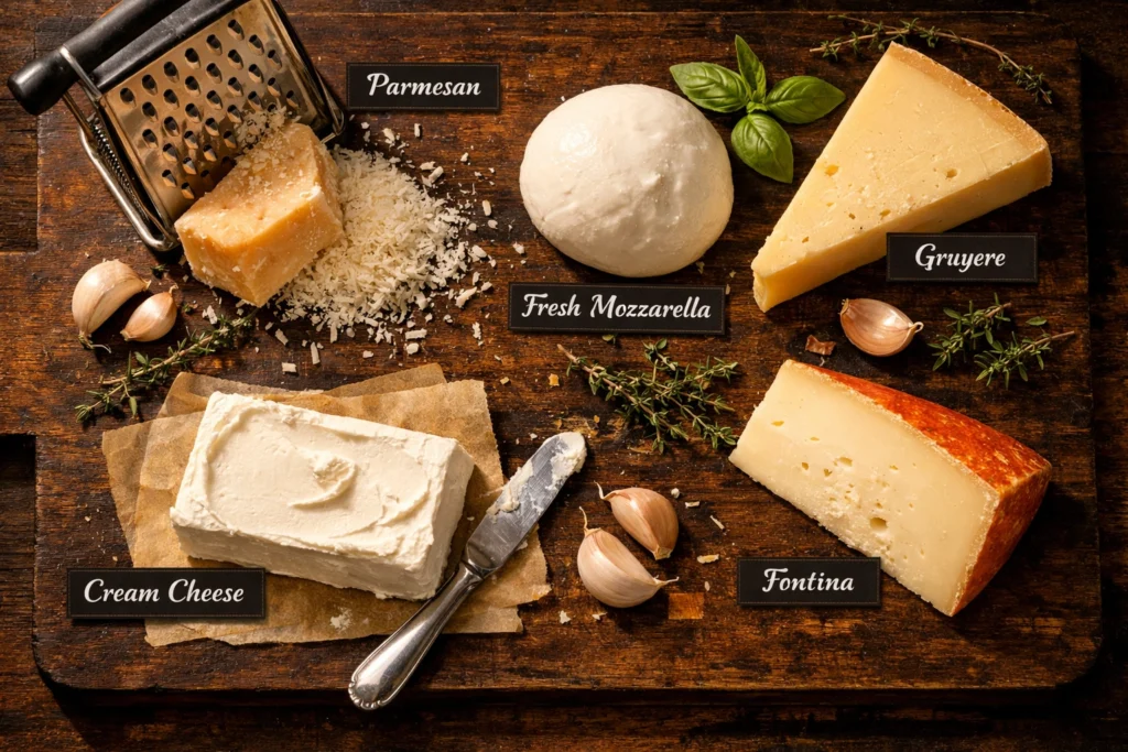 Best Cheese for Green Bean Alfredo Casserole