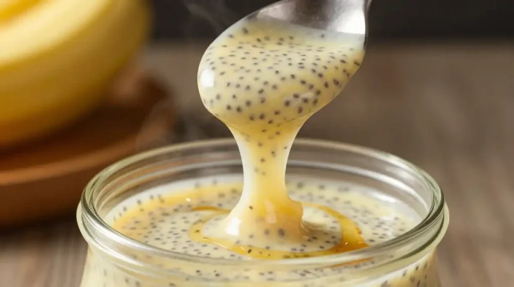 How to Get the Perfect Thick and Creamy Banana Chia Pudding Consistency