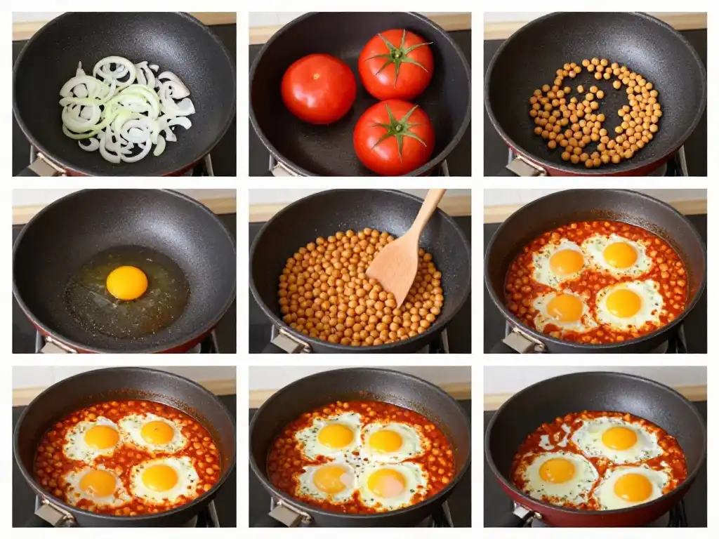 How to Make Classic Chickpea Shakshuka From Scratch Step by Step