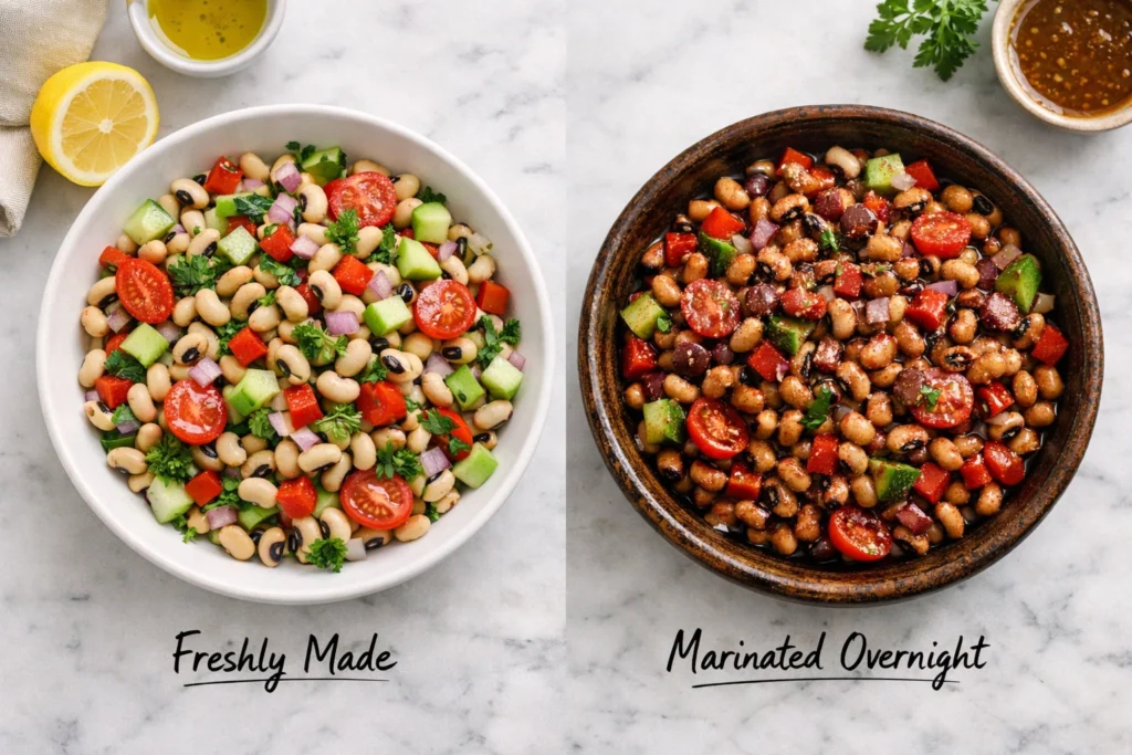 Marinated Black Eyed Pea Salad That Gets Better the Longer It Sits