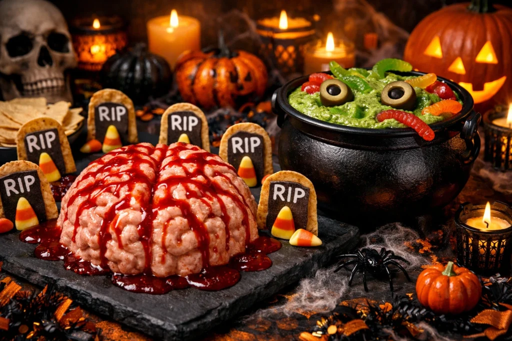 Halloween Ugly Dip Ideas That Are Spooky Gross and Delicious
