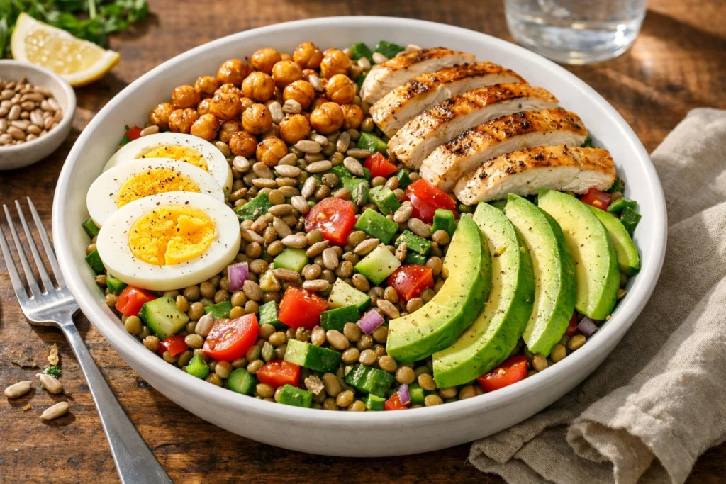 Best Protein Add-Ins to Make Your Lentil Salad a Complete Meal