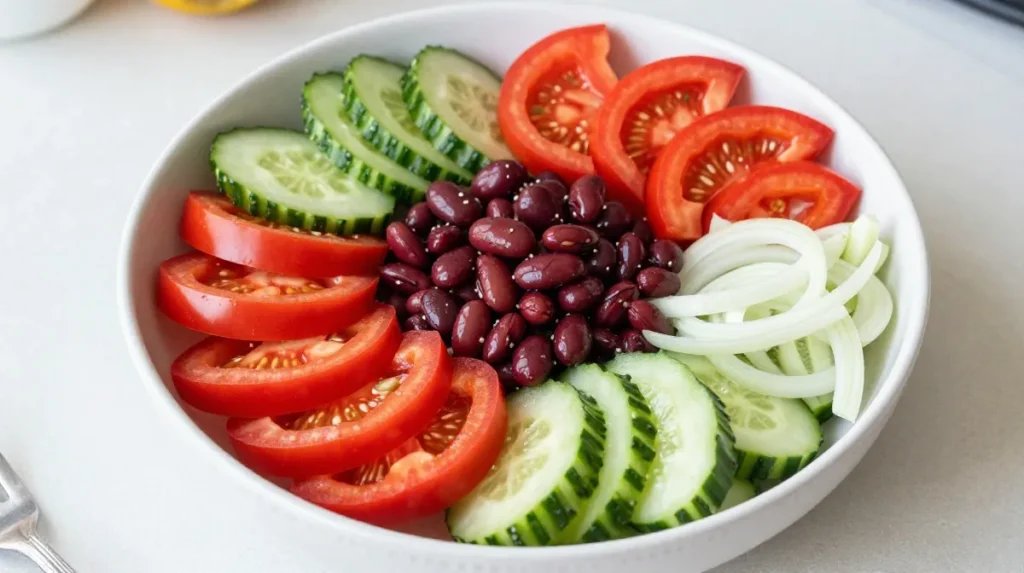 Best Vegetables to Add to Your Greek Bean Salad for Color and Crunch