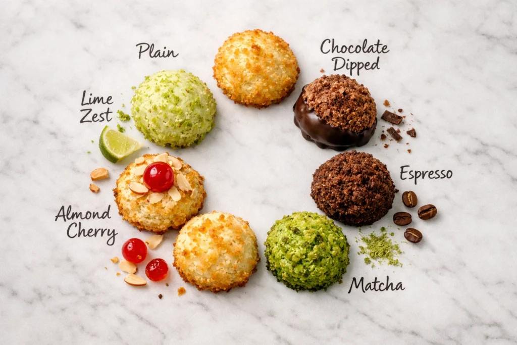 Easy Variations and Flavor Twists for 3 Ingredient Coconut Macaroons