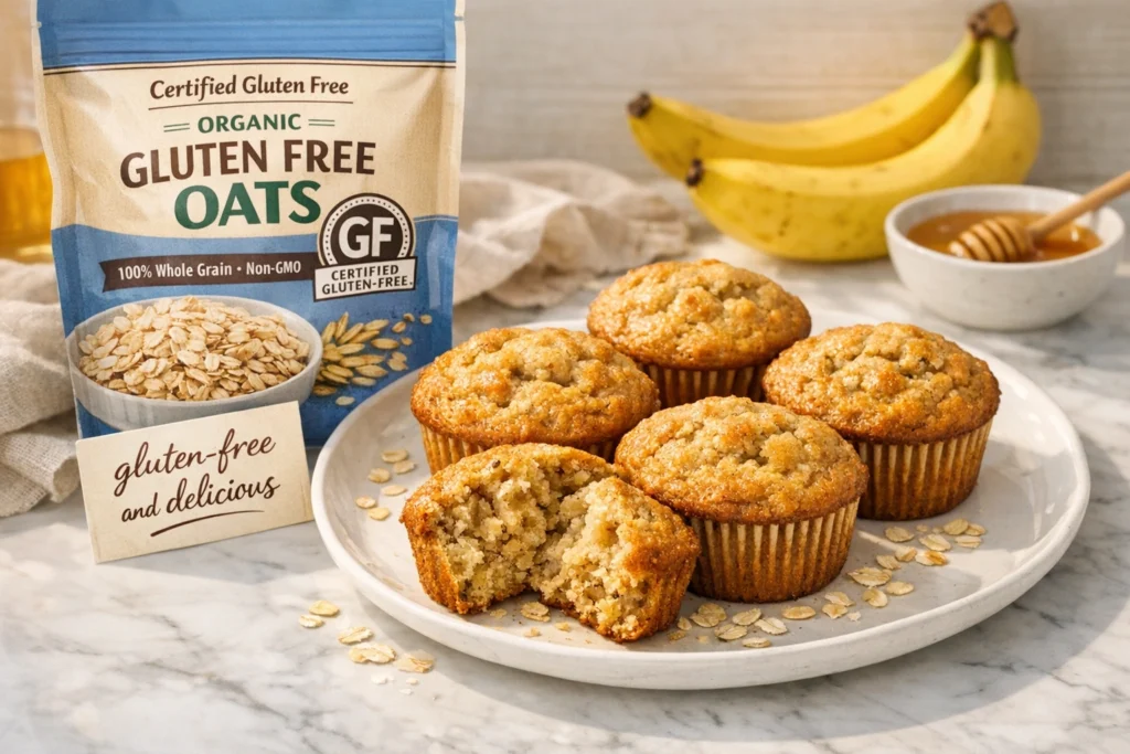 Gluten Free Banana Oat Muffin Recipe That Actually Tastes Amazing