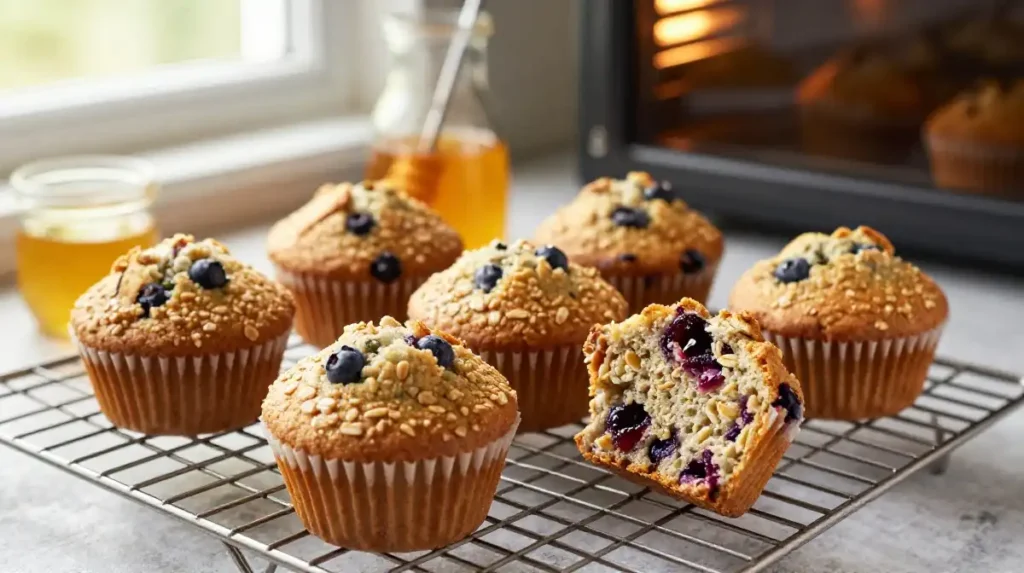 High Fiber Breakfast Muffins You Can Bake Once and Eat All Week