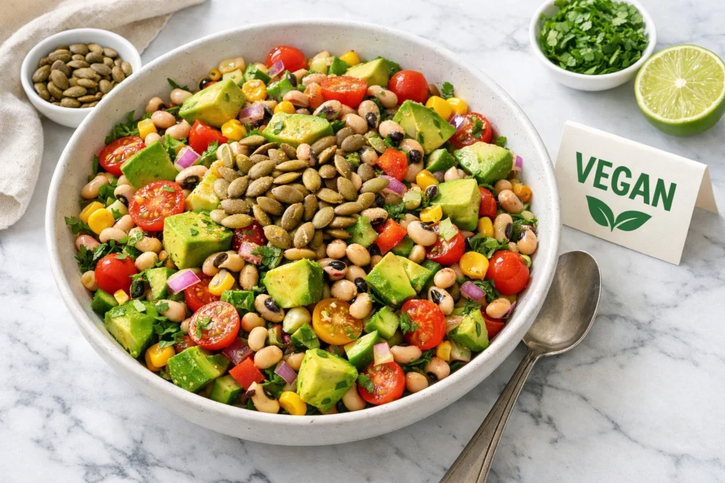 Vegan Black Eyed Pea Salad That Is Plant Based and Incredibly Satisfying