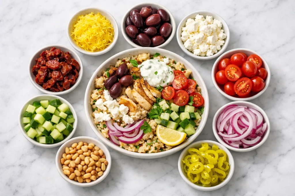 Best Toppings for Greek Cauliflower Bowl That Make Every Bite Amazing