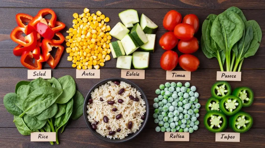Best Vegetables to Add to Your Kidney Beans and Rice Skillet