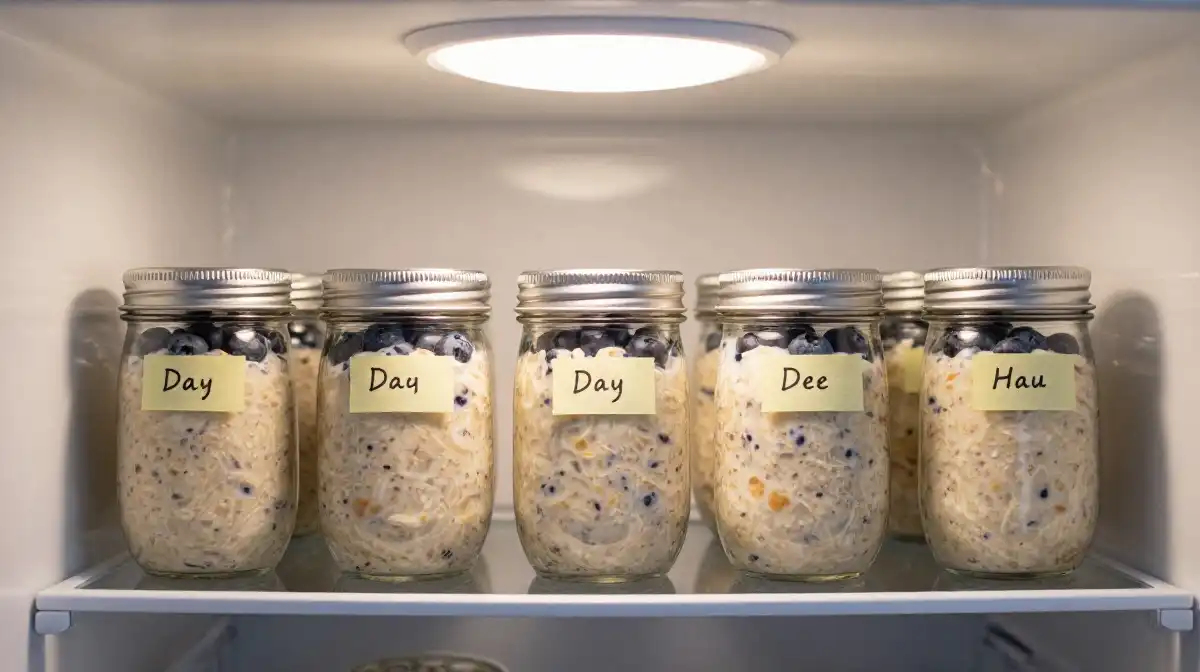 How to Make Blueberry Overnight Oats With Greek Yogurt Overnight for Easy Mornings
