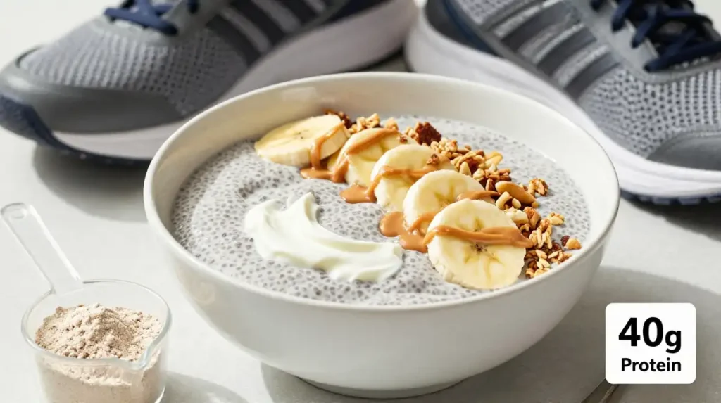 How to Make Protein Packed Banana Chia Pudding With Greek Yogurt