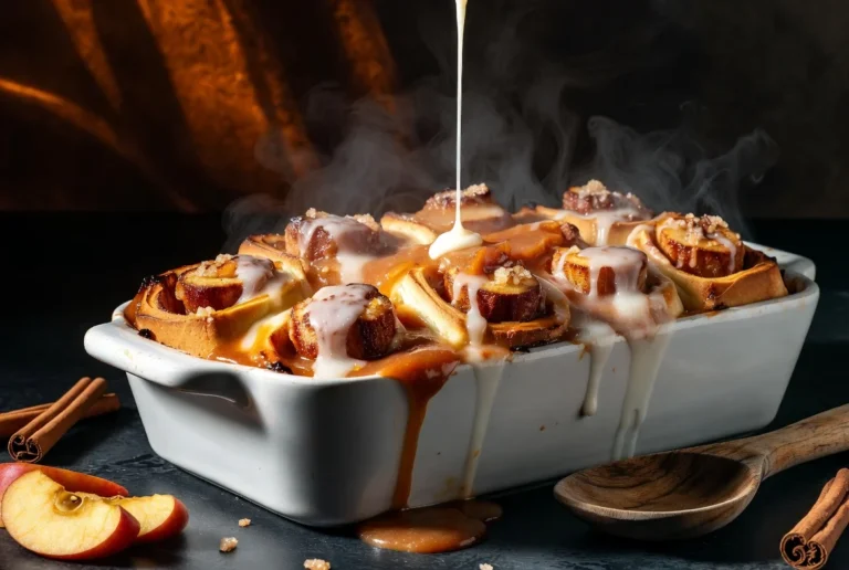 Cinnamon Roll Apple Cobbler: Easy, Gooey and Irresistible Dessert Recipe
