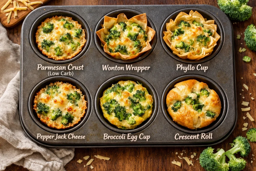 Easy Broccoli Cheese Cup Variations and Substitutions