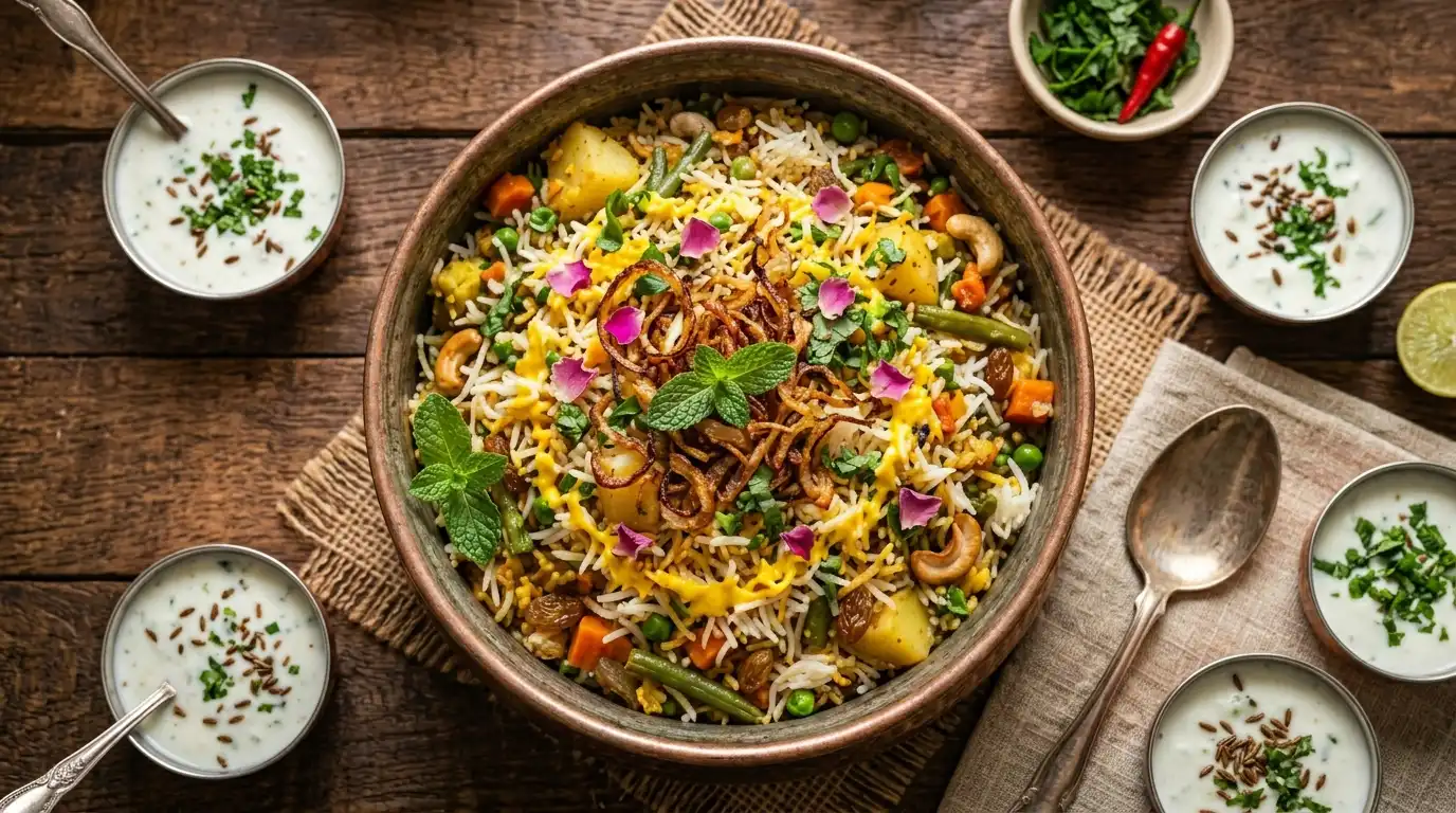 vegetable biryani
