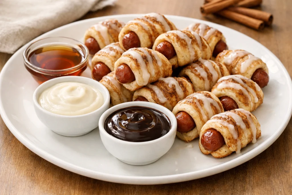 6. Best Dipping Sauces That Make Your Cinnamon Roll Breakfast Pigs Absolutely Irresistible