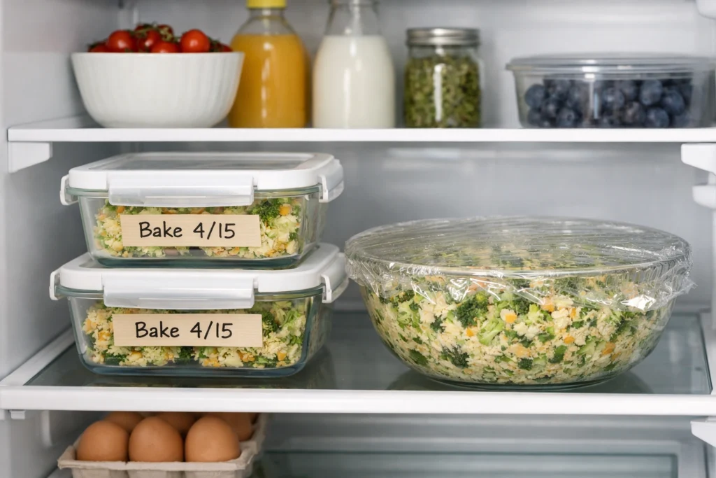 How to Make Broccoli Cheese Cups Ahead of Time