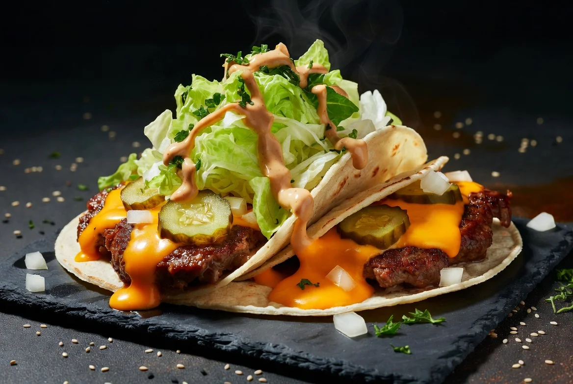 Smashed Cheeseburger Tacos: Crispy, Juicy & Easy Recipe (Ready in 20 Minutes)