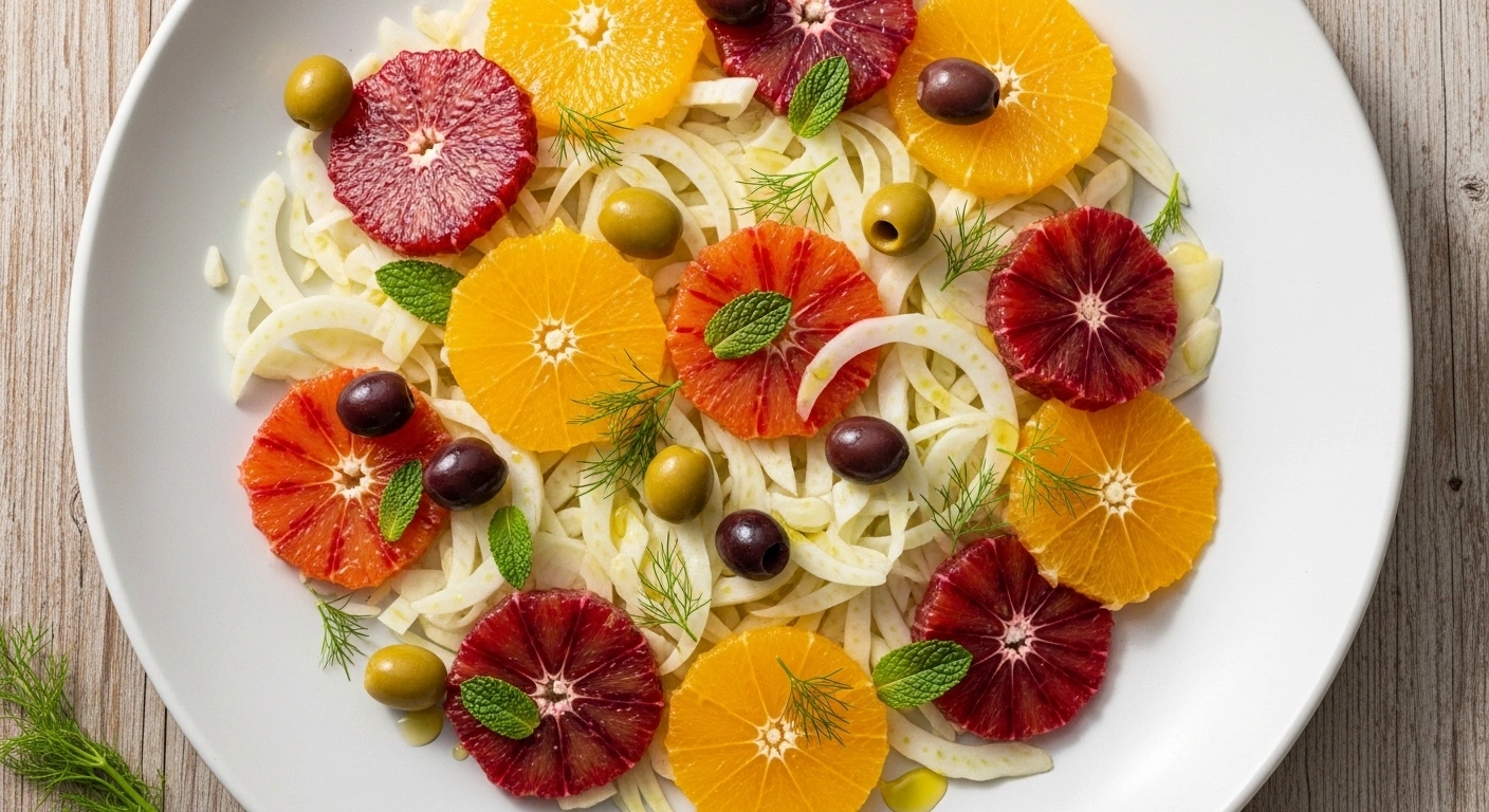 mediterranean orange fennel salad