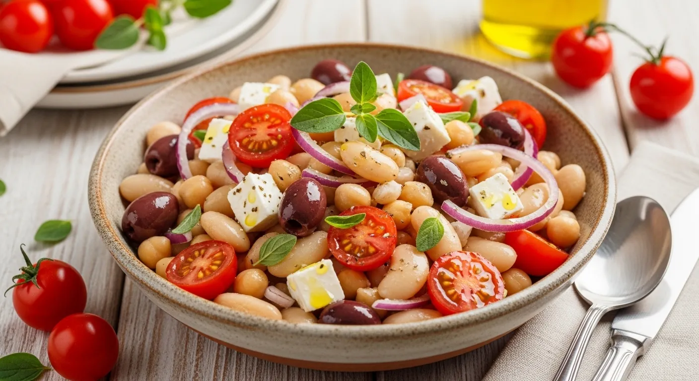 greek bean salad