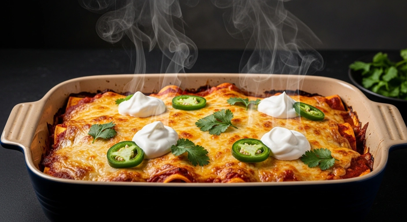 Lazy Enchilada Casserole