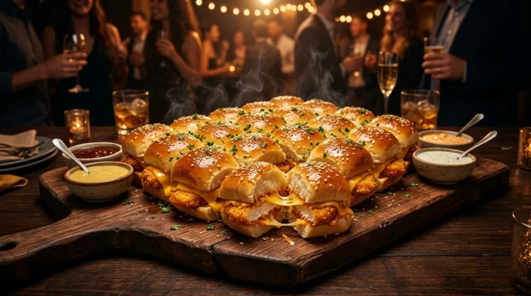 chicken nugget sliders hawaiian rolls