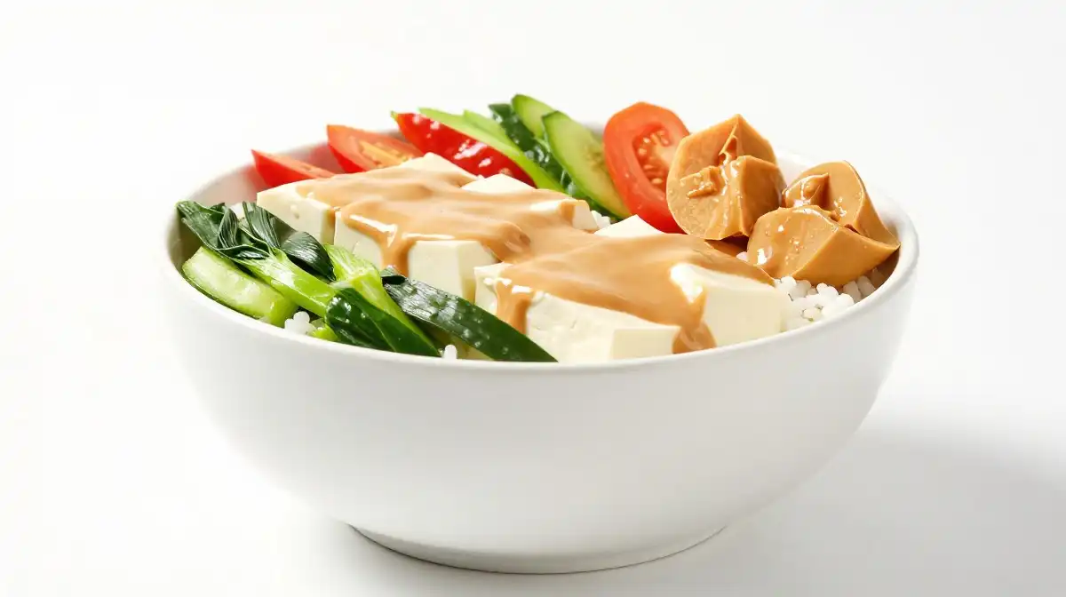 What Is a Tofu Rice Bowl With Peanut Sauce and Why It Belongs in Your Weekly Dinner Rotation