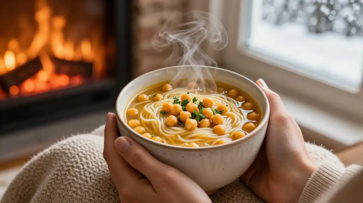 What Makes Chickpea Noodle Soup the Ultimate Comfort Food