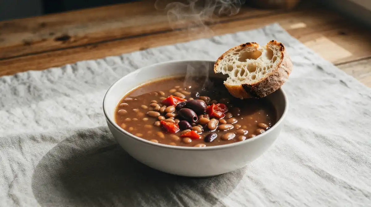 Why Mediterranean Pinto Bean Soup Is the Most Nourishing Bowl You'll Make This Season