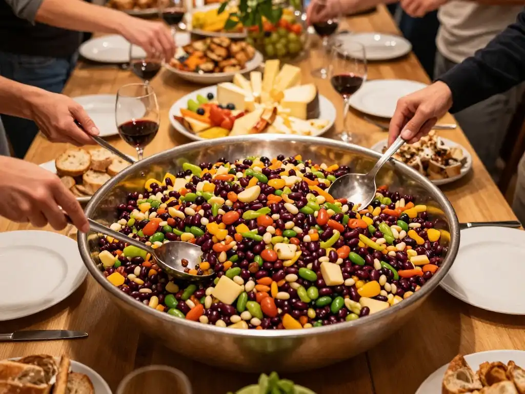How to Make Antipasto Bean Salad for a Crowd Without Any Stress