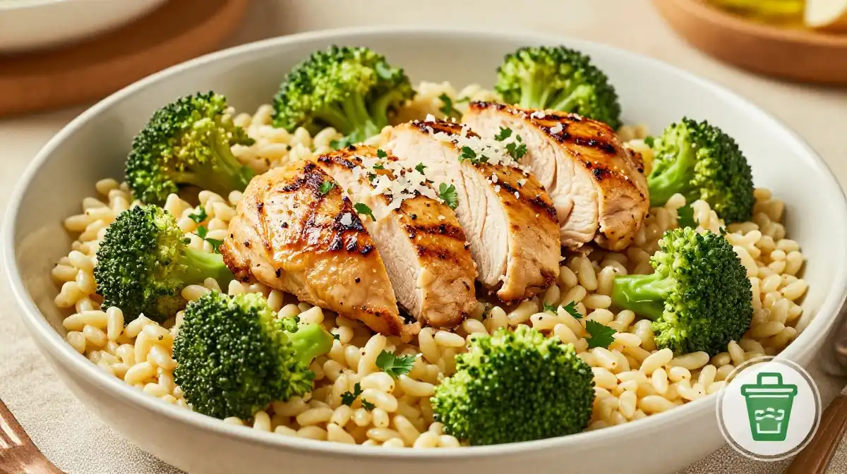 How to Make Broccoli Orzo With Chicken for a Complete Protein Packed Meal