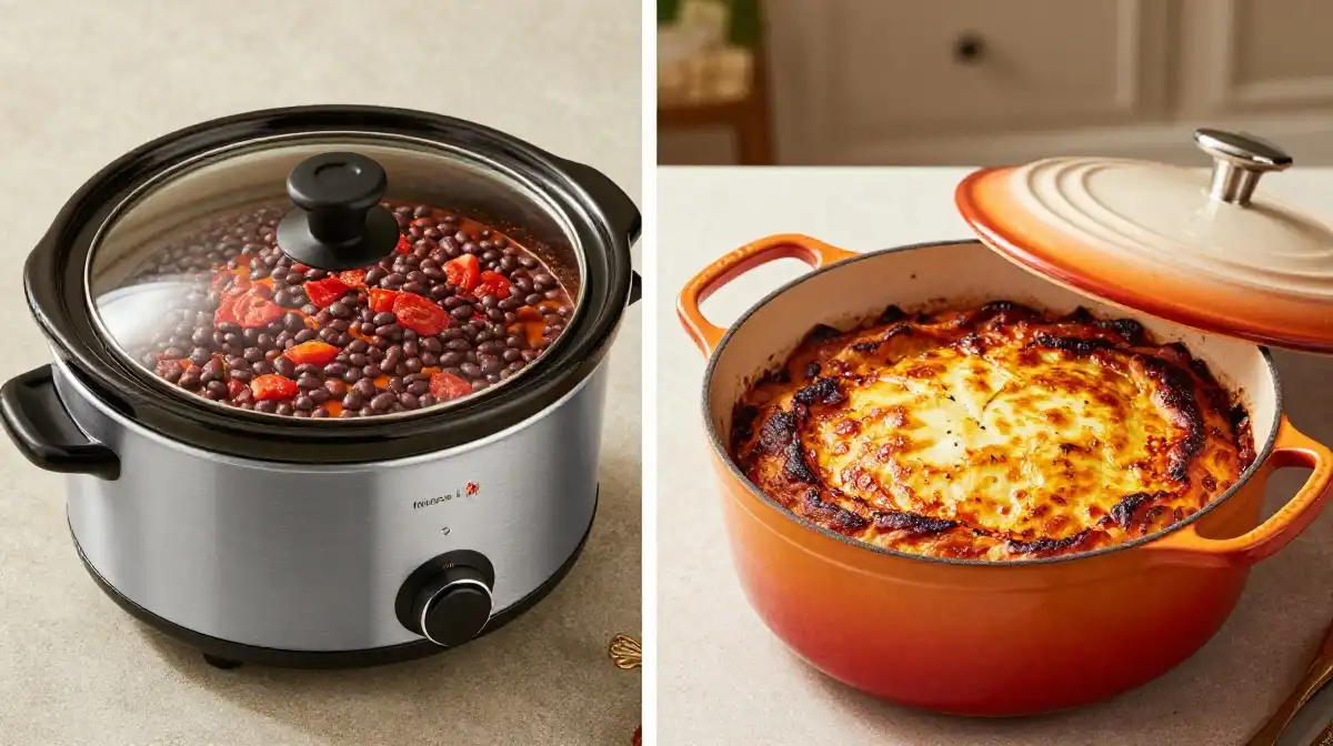 How to Make Gigantes Plaki in Slow Cooker and Dutch Oven
