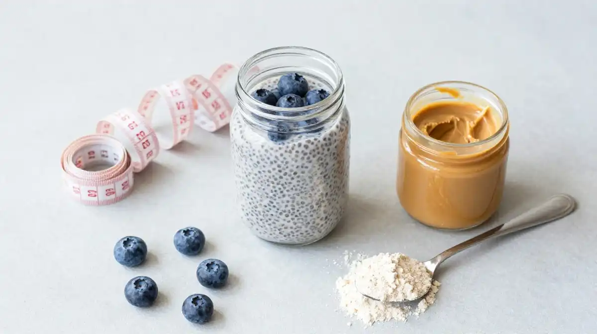 How to Make High-Protein Blueberry Chia Pudding With Greek Yogurt for Fitness Goals