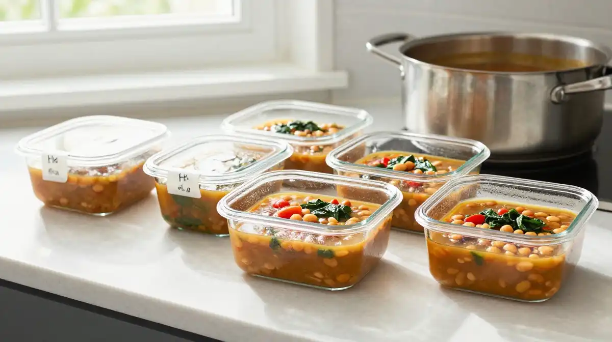 How to Make Mediterranean Pinto Bean Soup for Weekly Meal Prep