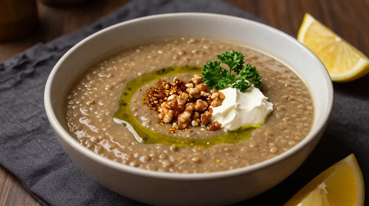 How to Serve Lentil Soup With Walnut Gremolata for Maximum Impact